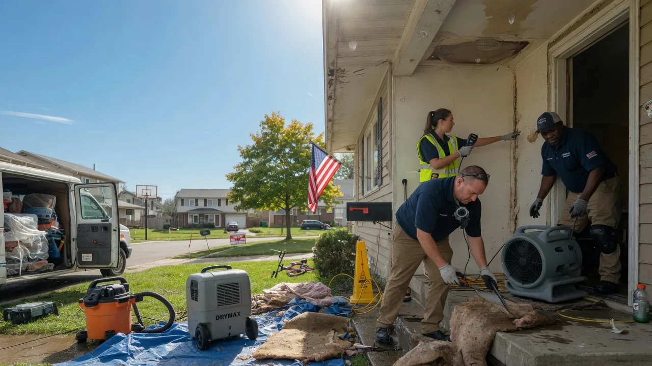 Water Damage Restoration in Thompson, OH near me